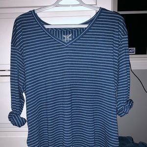 Barely worn striped shirt